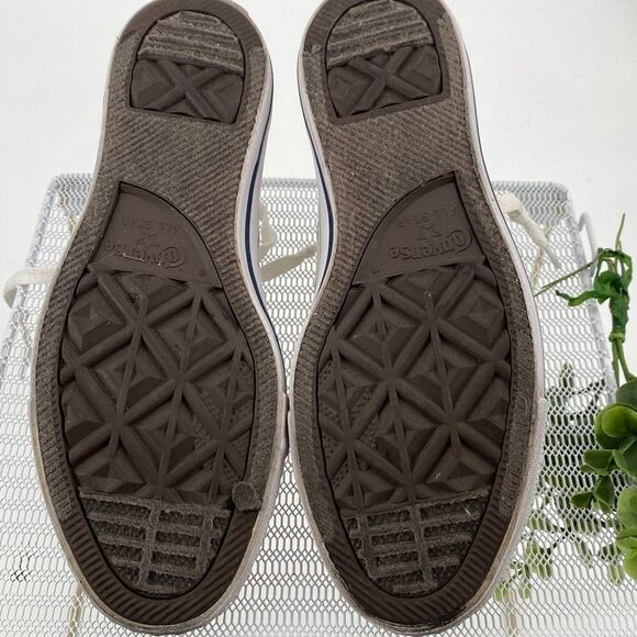 Converse Chuck Taylor All Stars Low Top Lace -Up Canvas Sneakers Cream Size 7 - Picture 8 of 11